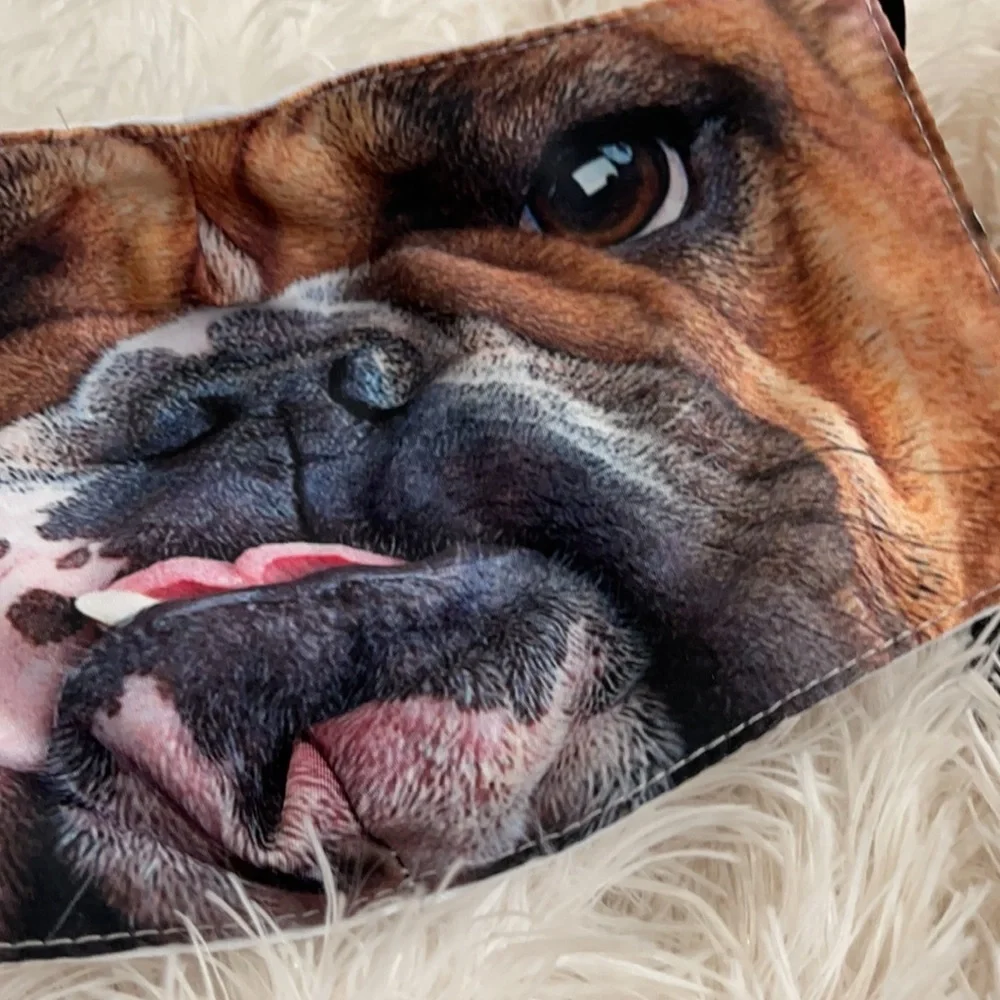 New dog face mask